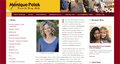 Desktop Screenshot of moniquepolak.com