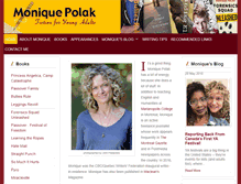 Tablet Screenshot of moniquepolak.com